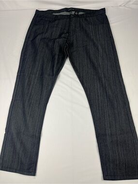 King Maker Men’s Dark Wash Jeans Size 40 Straight Leg 100% Cotton Denim